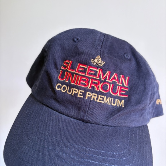 Vintage SLEEMAN UNIBROUE Beer baseball cap 2005 - Picture 2 of 7